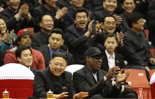 Dennis Rodman Bertemu Pemimpin Korea Utara Kim Jong   Un